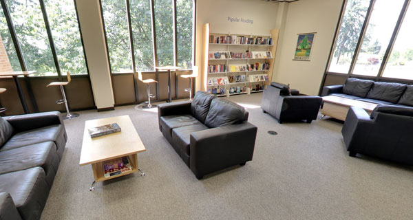 Hurst Library 1st Floor Seating Area