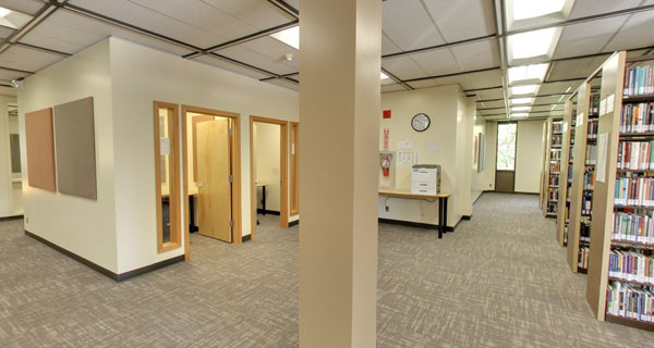 Hurst Library 2nd Floor Study Rooms
